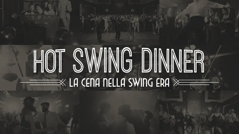 Locandina della Hot Swing Dinner, gennaio 2026